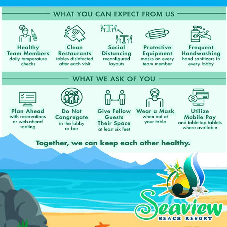 Seaview Beach Resort Sibulan Eksteriør bilde